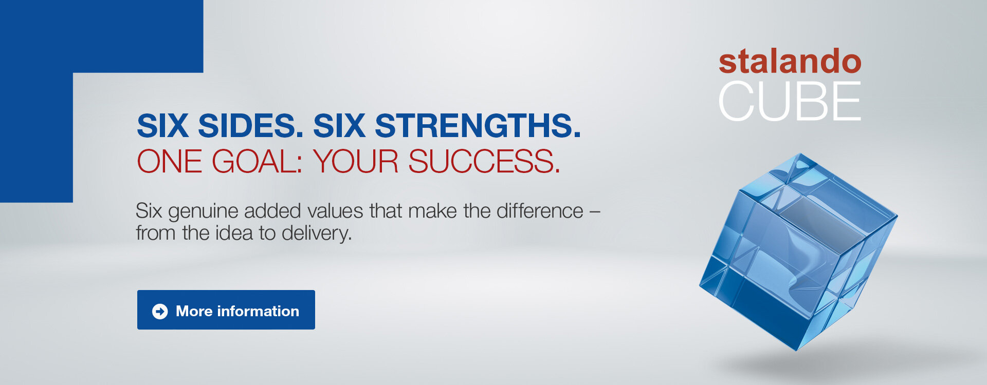 stalando CUBE: Six sides - six strengthens!