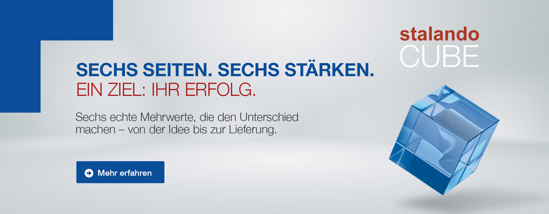 stalando CUBE: Sechs Seiten - Sechs Stärken